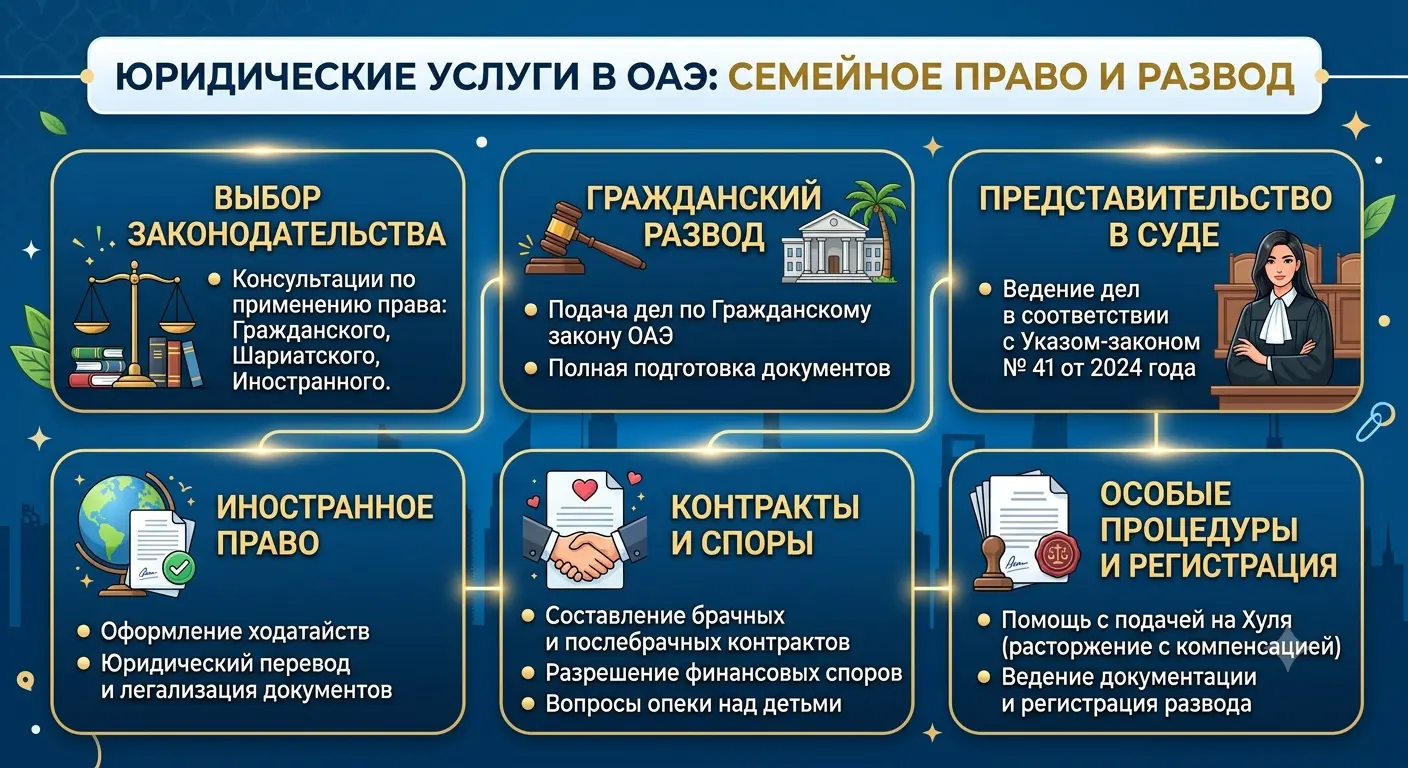 Услуги платформы Advocator