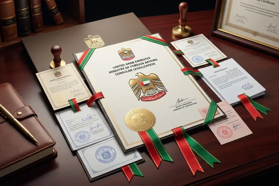 Консульская легализация документов для ОАЭ