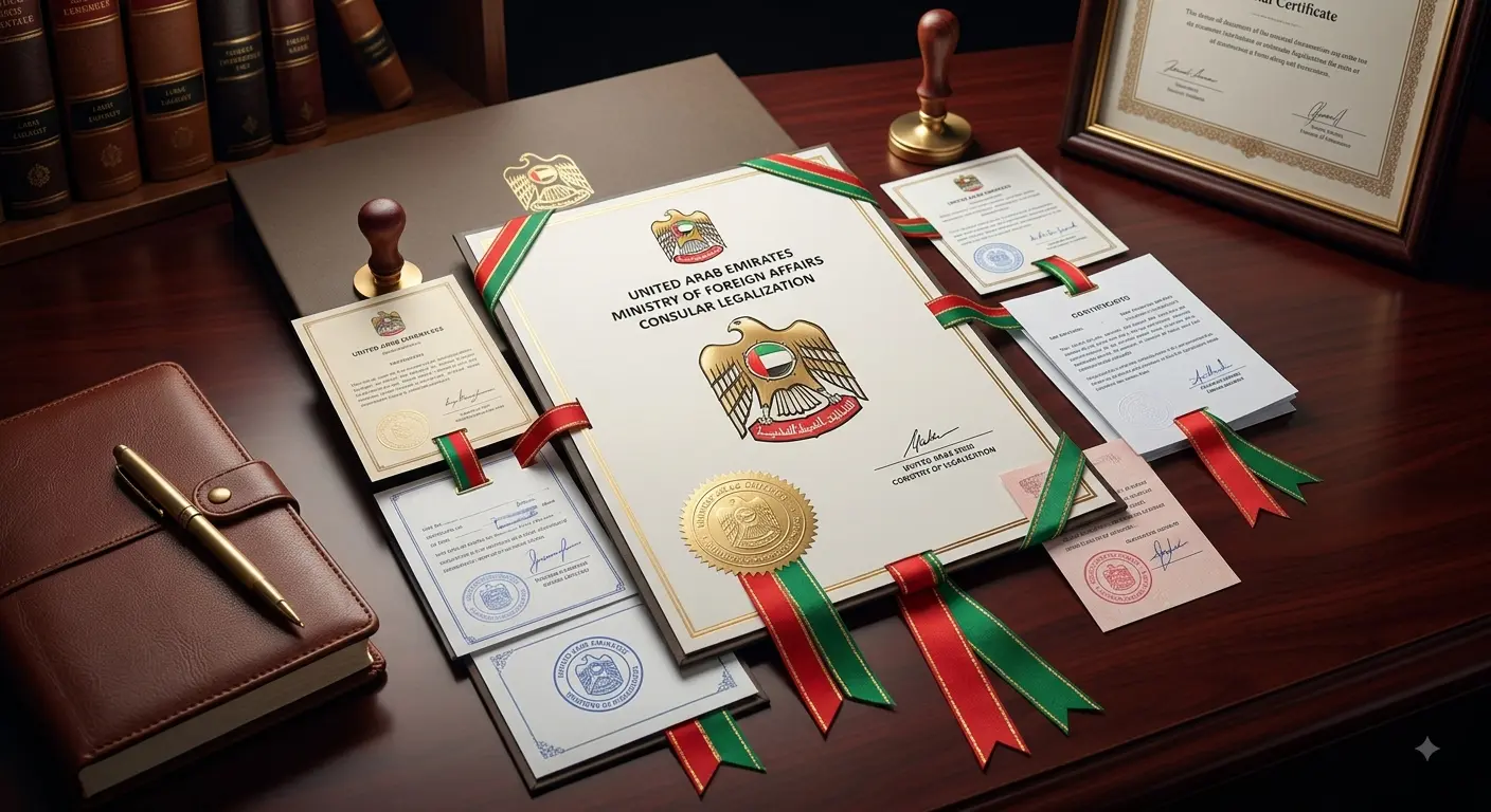 Консульская легализация документов для ОАЭ